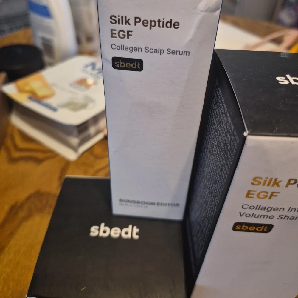 Sungboon Editor Silk Peptide EGF Collagen Hair Set - Nwt